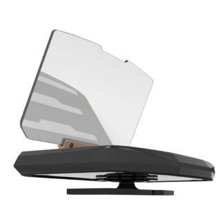 חובה בכל רכב! משטח שמשקף את מסך הסמארטפון לניווט קל ובטוח!