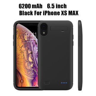 כיסוי מטען לאייפון XS MAX בקיבולת עוצמתית של 6200mAh