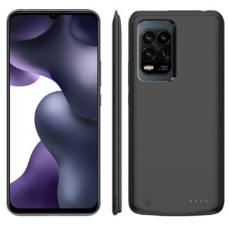 כיסוי מטען סוללה ל-Xiaomi Mi 10 Lite בקיבולת עוצמתית של 6800mAh