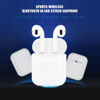 אוזניות אלחוטיות i12 TWS דמוי איירפודס בדגם חדש ומשופר