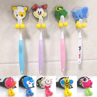 מעמד מצויר למברשת שיניים לילדים