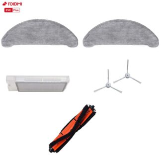 ערכת אחזקה 6 חלקים לשואב אבק רובוטי Xiaomi ROIDMI EVE Plus - חלקים מקוריים