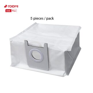 5 יחידות שק אבק לשואב אבק רובוטי Xiaomi ROIDMI EVE Plus - חלקים מקוריים
