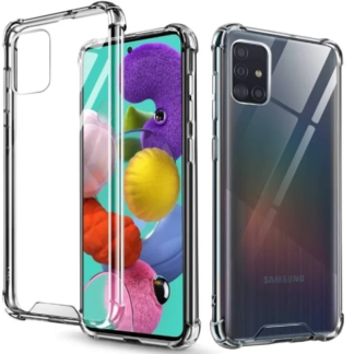 כיסוי סיליקון עם באמפרים ל Samsung Galaxy A51