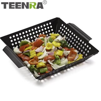 סלסלת מתכת לצליית ירקות