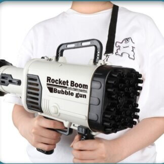 מכונת בועות רובה עוצמתי 52 קנים!