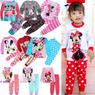 סט פיג’מה פוטר מיקי מאוס ומיני מאוס לילדים