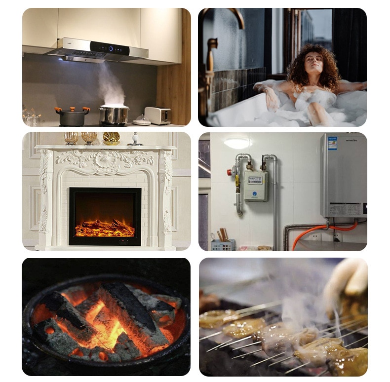 גלאי עשן אלחוטי כולל חיבור לאפליקציה וWIFI