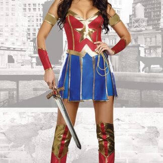 תחפושת פורים לנשים וונדר וומן ליגת הצדק!