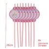 8pcs Straw