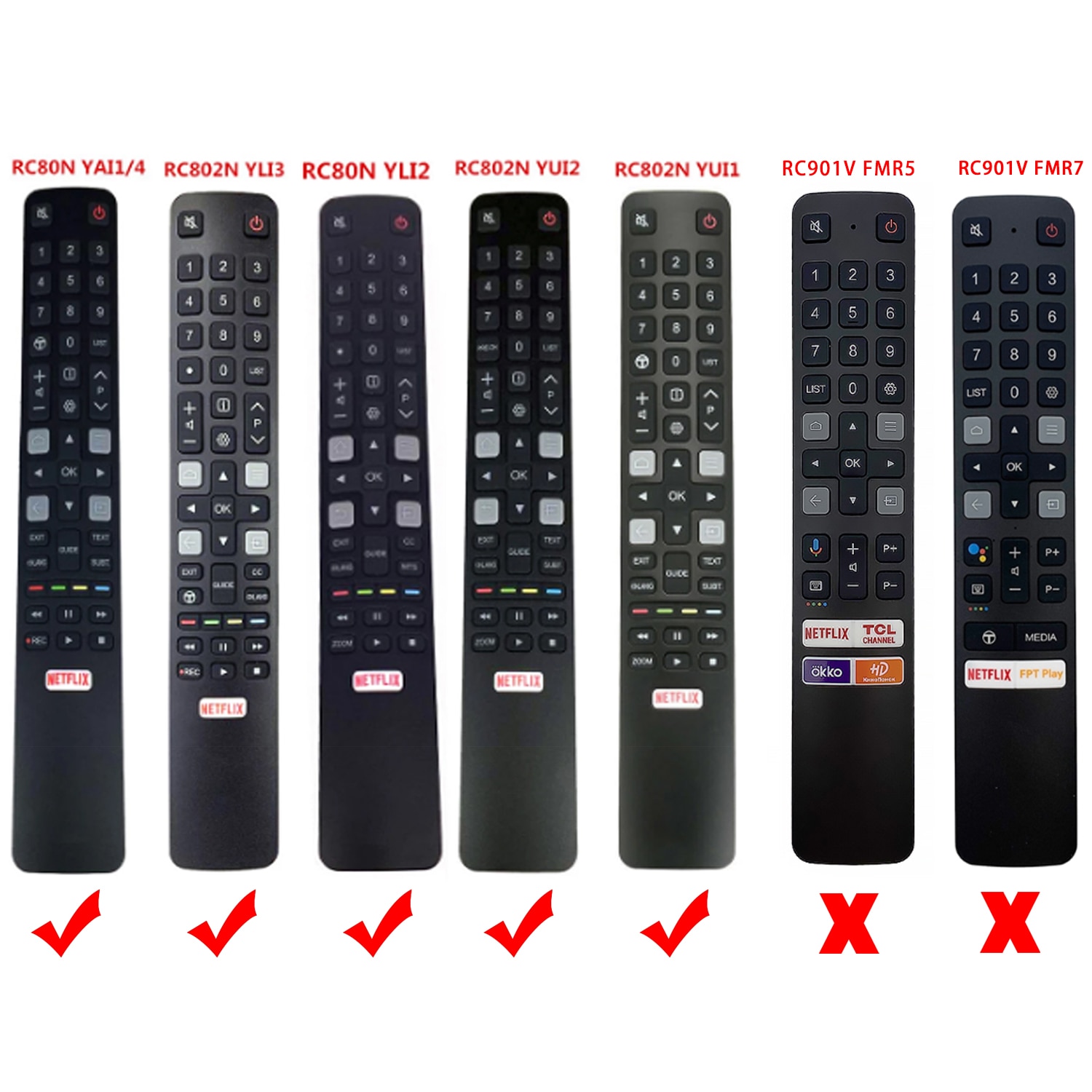 כיסוי מגן סיליקון לשלט TCL דגמים: RC802N YUI1 YU14 U43P6046 U49P6046 U55P6046 U65P6046