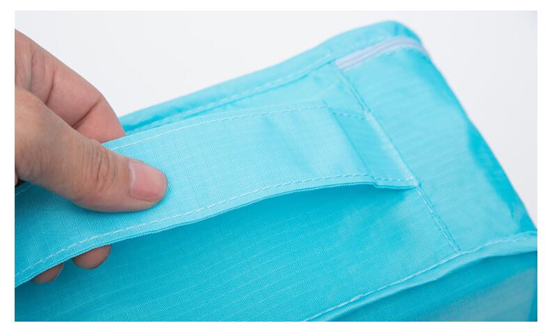 6PCs/Set Travel Bag Clothing Organizer Multifunctional Storage Bag High Capacity Mesh Packing Cubes Unisex Luggage Organizer Bag