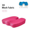 3D Mesh-Rose Red