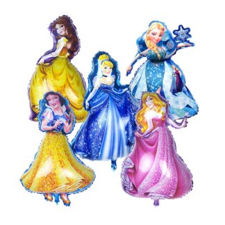 סט 5 בלוני יומולדת גדולים של נסיכות דיסני מהאגדות!