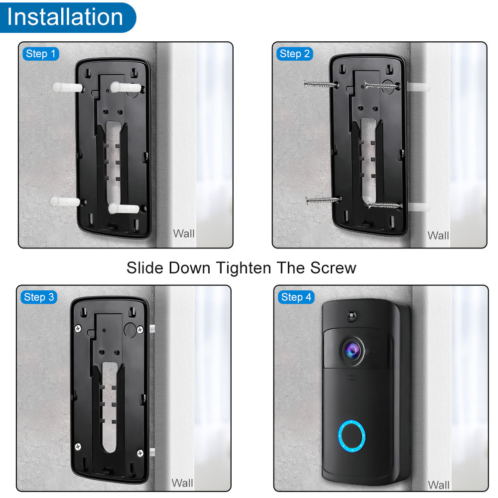 עינית אלחוטית לדלת הכוללת מצלמה באיכות HD לצפייה בסמארטפון ועוד דרך האינטרנט ומתאימה לכל דלת