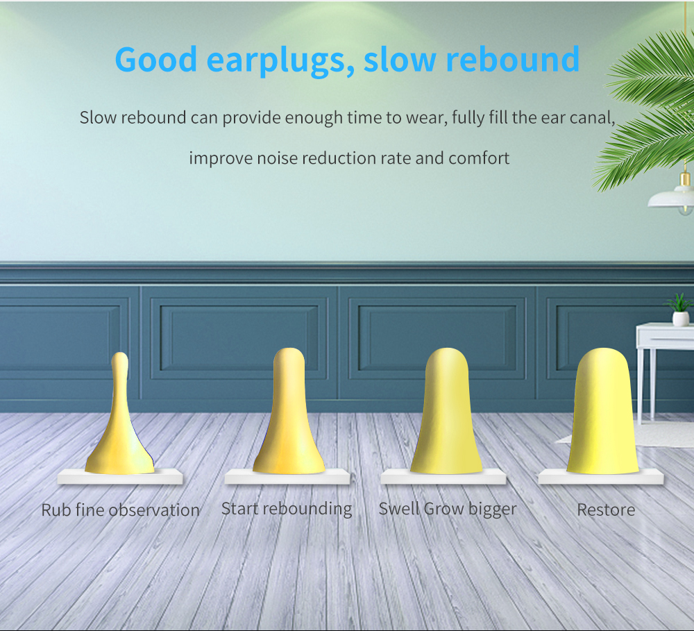 אטמים לאוזניים עם הנחתת רעש גבוהה מבית TISHRIC - 60/120/160 יח' לבחירה