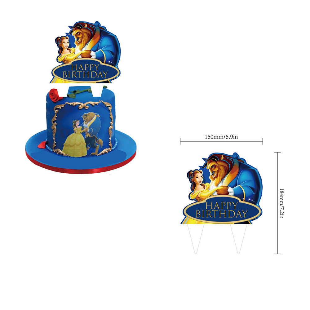 חגיגת יום הולדת בסגנון היפה והחיה