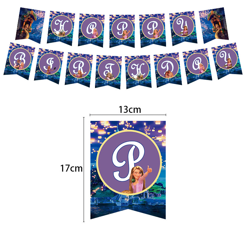 חגיגת יום הולדת בסגנון רפונזל - דיסני