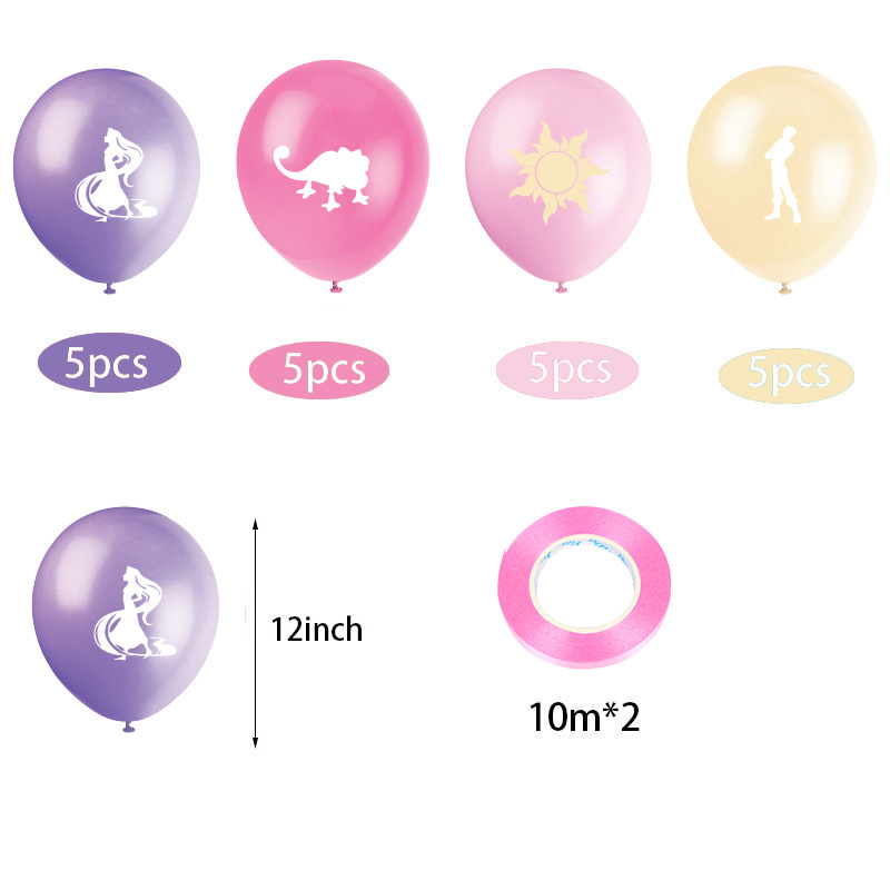 חגיגת יום הולדת בסגנון רפונזל - דיסני