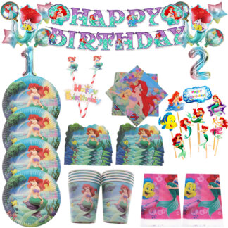 חגיגת יום הולדת בסגנון בת הים הקטנה - דיסני!