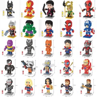 תואם לגו מארוול גיבורי על - צעצועים לילדים במגוון דגמים!