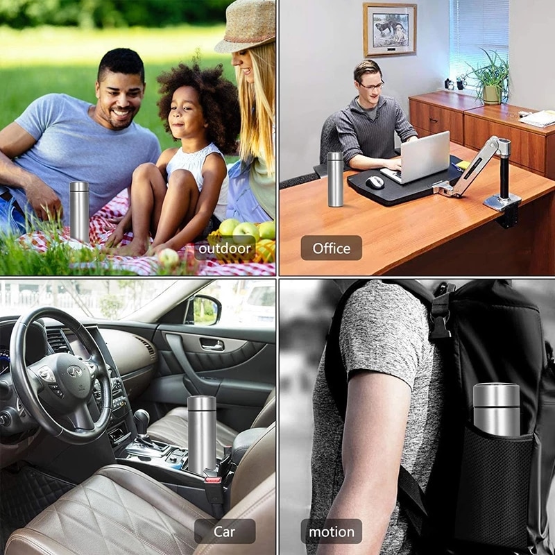 תרמוס עם מד טמפרטורה ומסך תצוגה LCD- הבקבוק התרמי שכל אחד צריך!