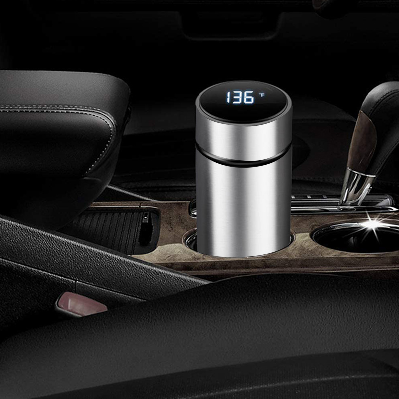 תרמוס עם מד טמפרטורה ומסך תצוגה LCD- הבקבוק התרמי שכל אחד צריך!