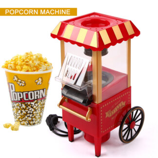 מכונת פופקורן ביתית- מיני מכונה לפופקורן של קולנוע אצלכם בסלון!