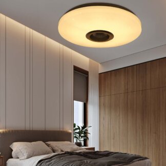 מנורת לד מחליפה צבעים עם רמקול בלוטות’