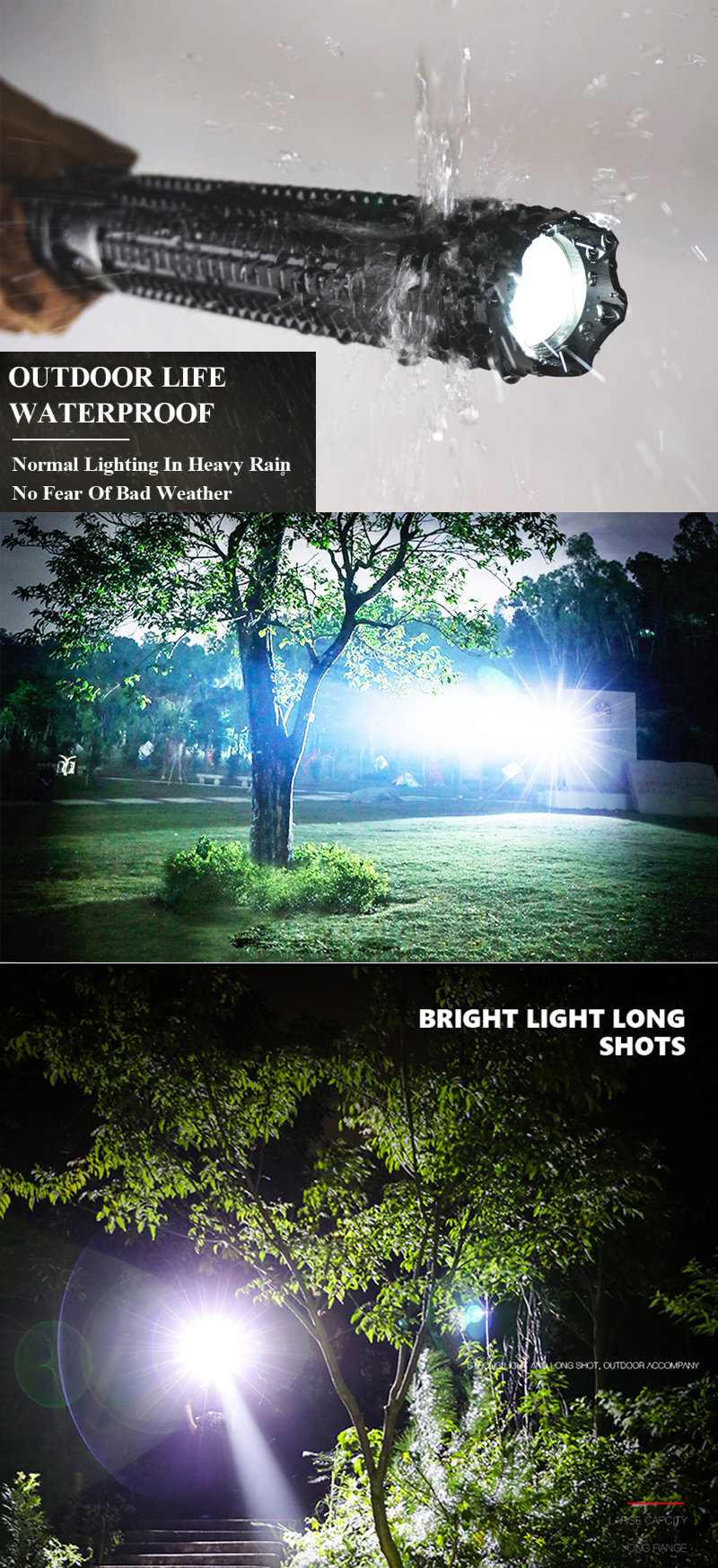 אלה נשלפת – אלה טלוסקופית נפתחת בקלות ומהירות עם פנס עוצמתי!