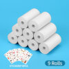 9 roll Paper Sticker