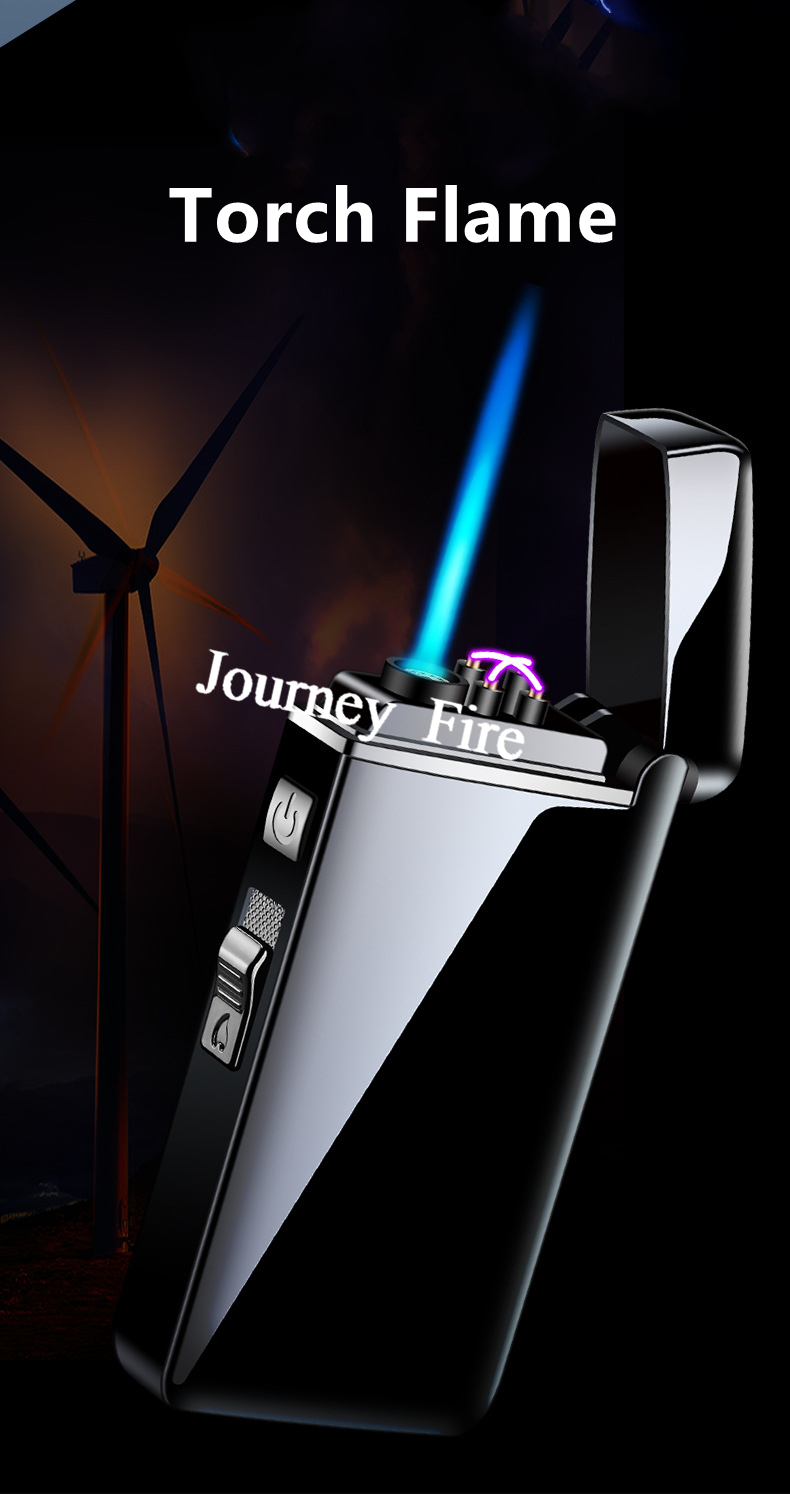 מצית עם 2 להבות במחבר עיצובים!