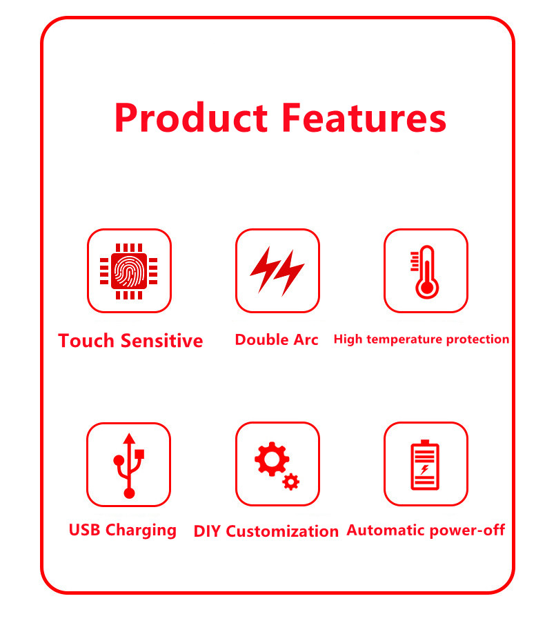 מצית פלזמה חשמלית ללא אש וחסין למים!