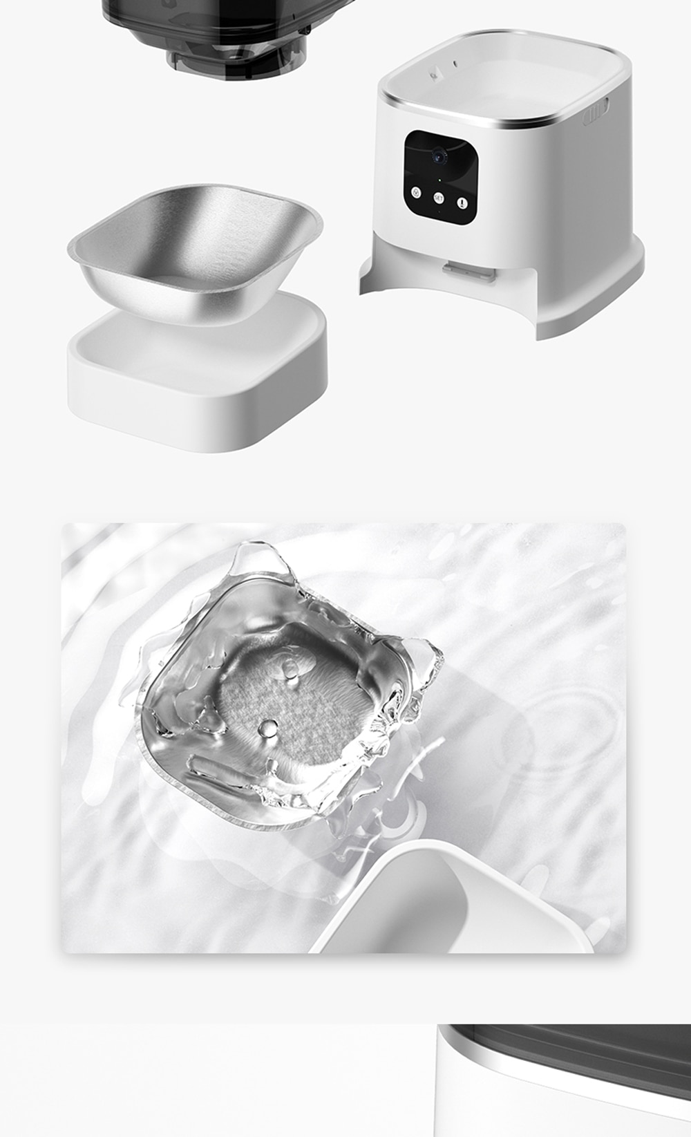 מתקן האכלה אוטומטי חכם לחיות מחמד - מאפשר האכלת חיות מחמד דרך אפליקציית הסמארטפון שלכם!