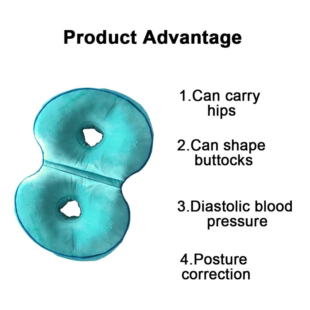 כרית ישיבה אורטופדית לתמיכה בגב וישיבה ממושכת