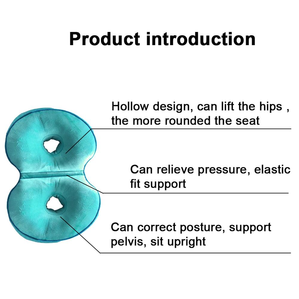 כרית ישיבה אורטופדית לתמיכה בגב וישיבה ממושכת