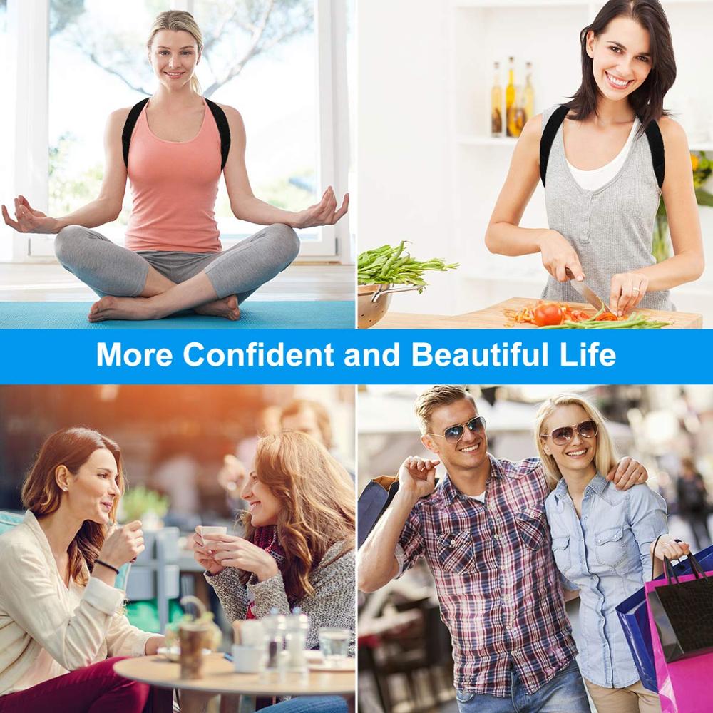 חגורה ליישור כתפיים וגב לשיפור היציבה - הדור הבא!