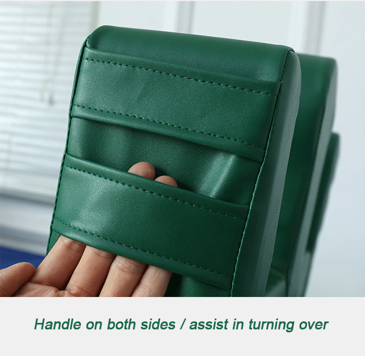 כרית סיוע לסיעוד קשישים וסיבוב תנוחתם במיטה