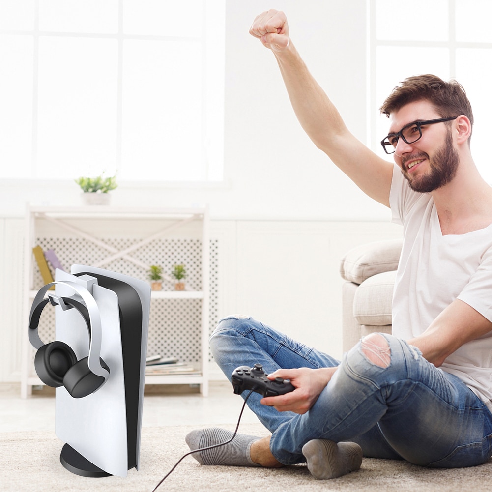 מתקן מיוחד לתליית אוזניות של סוני פלייסטיישן 5 PS5!