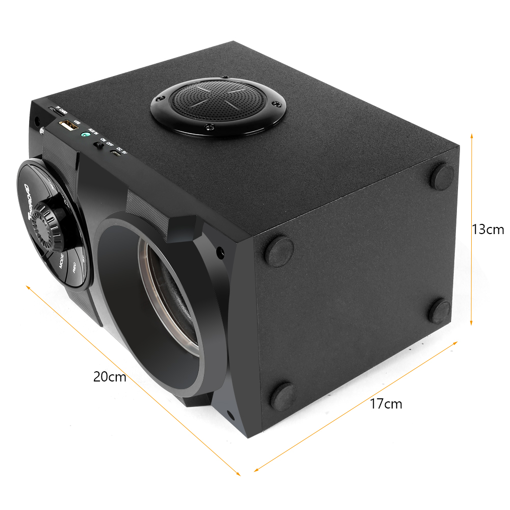 רמקול גדול נייד ואלחוטי מבית TOPROAD