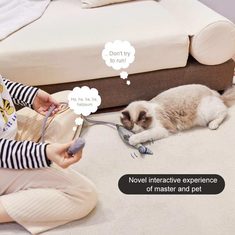 משחקים לחתולים | זנב אינטראקטיבי למשחק | משחקים מומלצים לחתולים