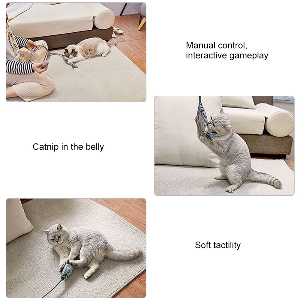 משחקים לחתולים | זנב אינטראקטיבי למשחק | משחקים מומלצים לחתולים