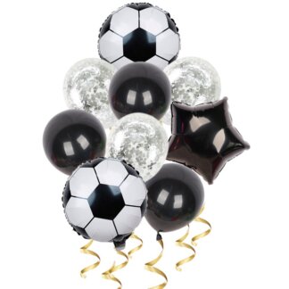 זר 10 בלוני יומולדת לאוהדי הכדורגל וחובבי הספורט!