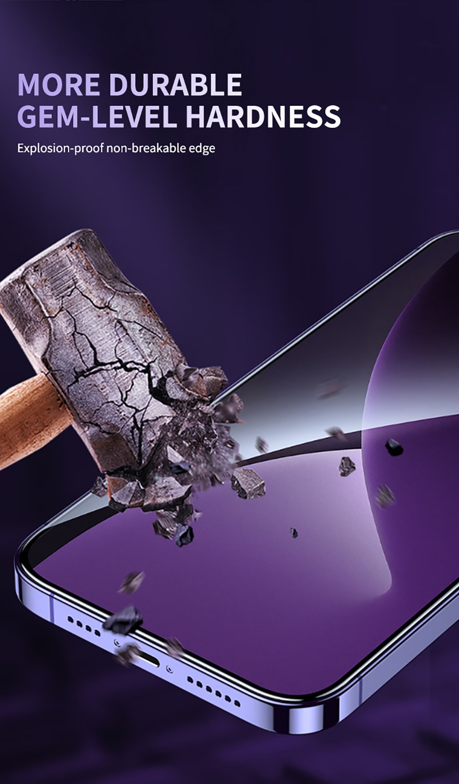 4 מגני מסך זכוכית לאייפון 14