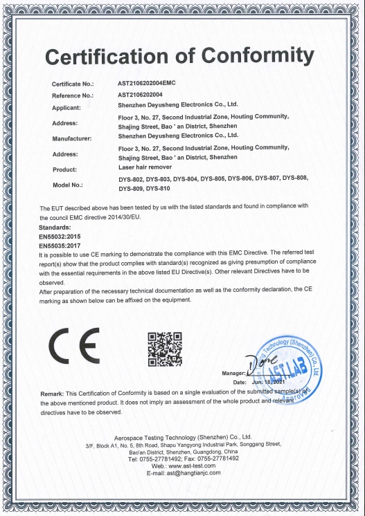 מכשיר לייזר ביתי להסרת שיער IPL