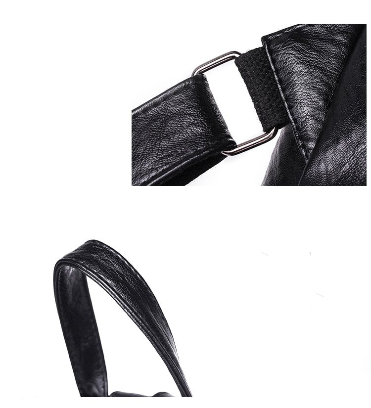 תיק גב דמוי עור רוכסנים בצד ב- 2 צבעים לבחירה!