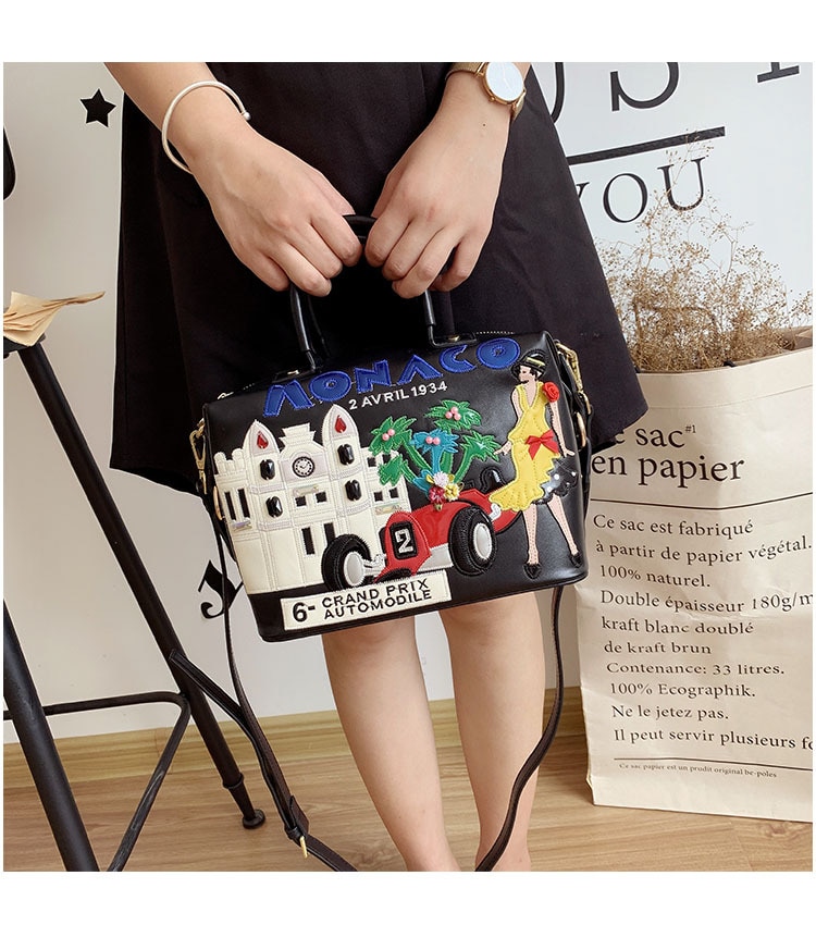 תיק צד לנשים בעיצוב חדשני וקומפקטי דגם מונקו