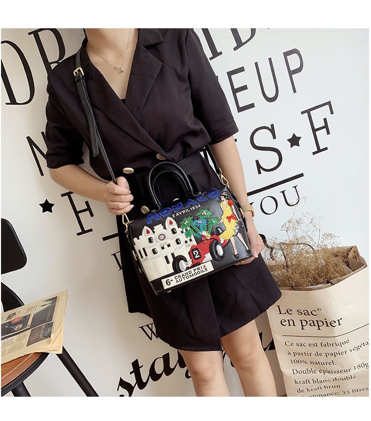 תיק צד לנשים בעיצוב חדשני וקומפקטי דגם מונקו