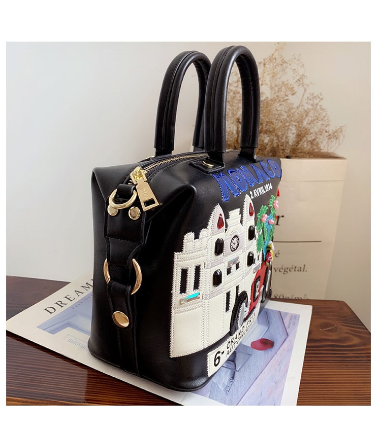 תיק צד לנשים בעיצוב חדשני וקומפקטי דגם מונקו