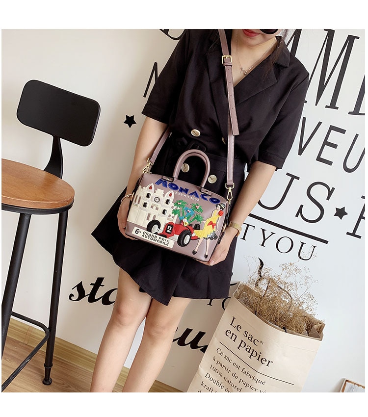 תיק צד לנשים בעיצוב חדשני וקומפקטי דגם מונקו